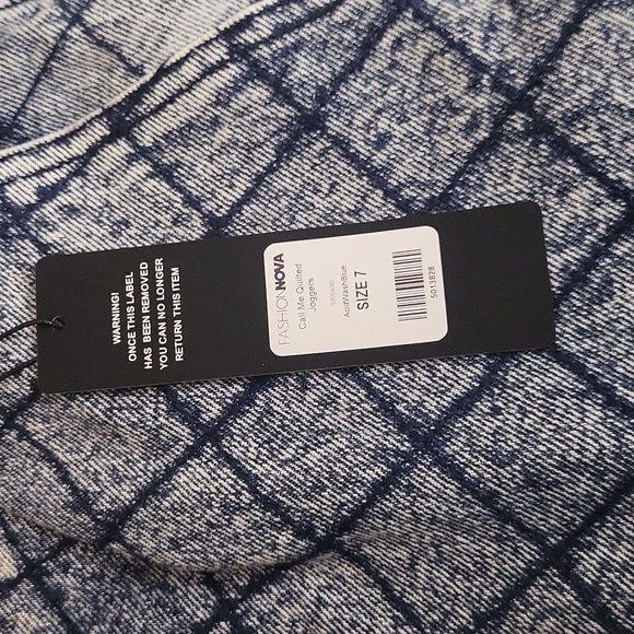 NWT Acid wash joggers sz 7 - Picture 3 of 3
